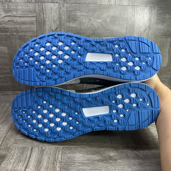 Adidas Ultimashow Men's size 12 Grey Blue Mesh Running Shoes IG6551 - Picture 7 of 8